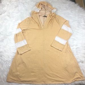 Myesper California Peach Pullover Hoodie Tunic